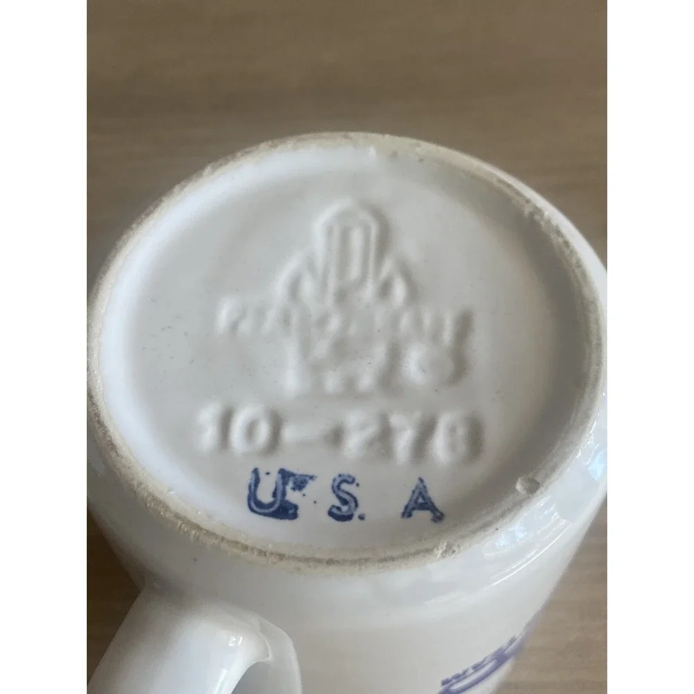 US OLYMPIC FIGURE SKATING 1984 TEAM Coffee Mug Cup Maxwell House Pfaltzgraff